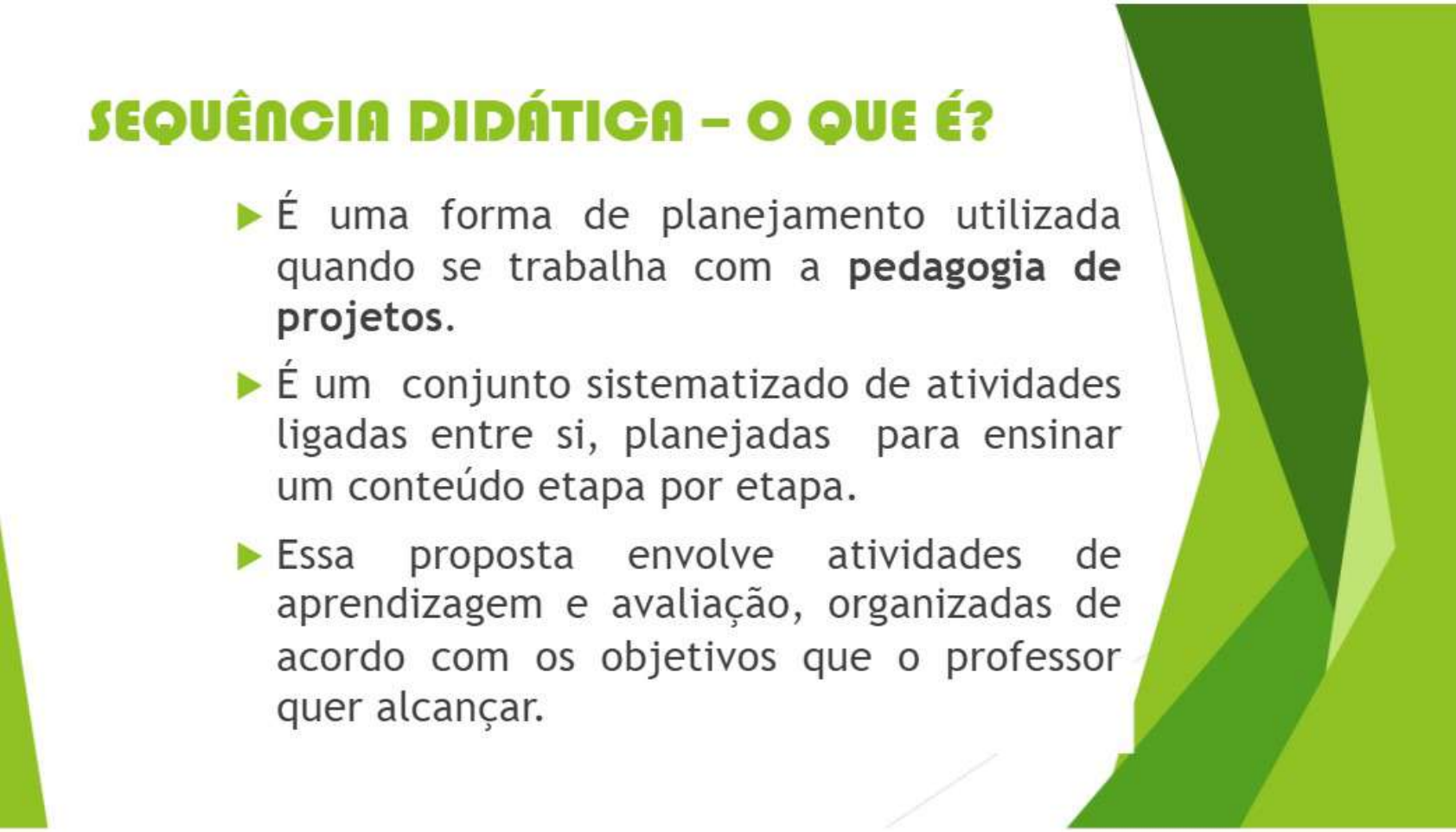 [SLIDES] Sequência Didáttica na Educação Infantil - Didática