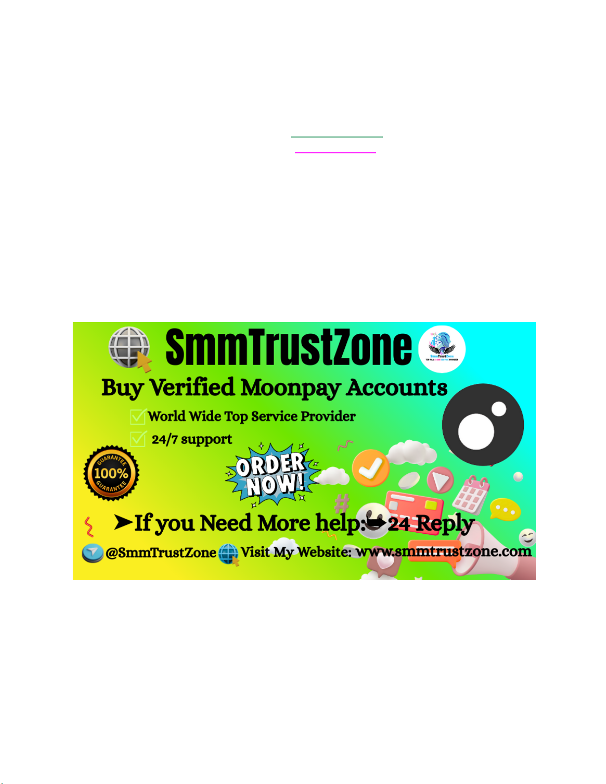 Free: Affordable Verified MoonPay Accounts Fast Reliable - Clear and  Objective PDF Material for Quick Study | Passei Direto