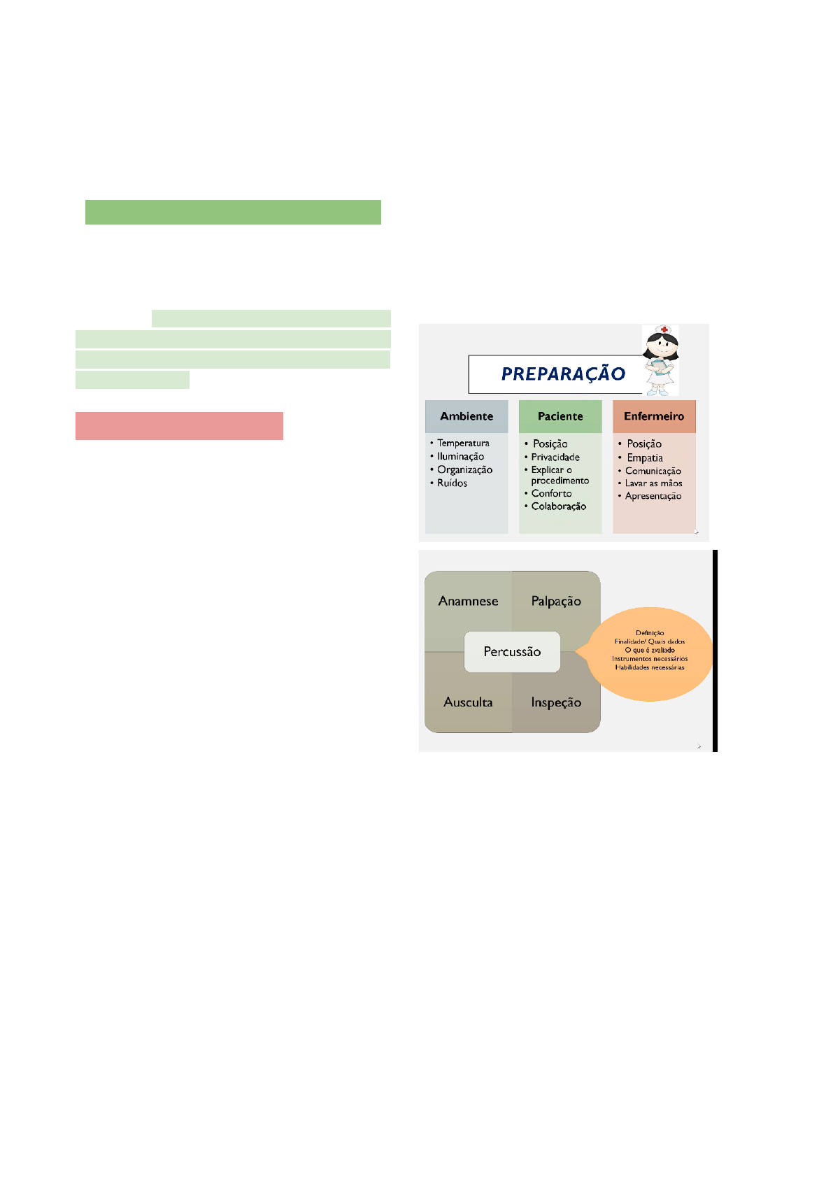 Anamnese Cadernão de Semiologia - Conceitos de semiologia