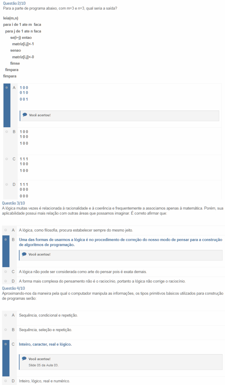 O que é ensinado na disciplina Algoritmos e Lógica de Programação? Quais  algoritmos ensinam? - Quora