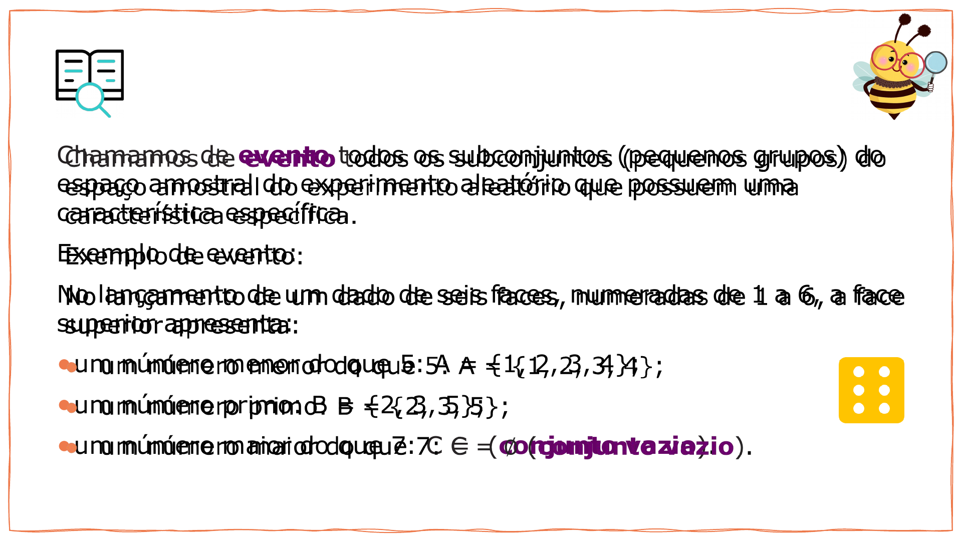 Atividade com Chance de Evento Aleatório - Probabilidade e Estatística -  Ensinar Hoje