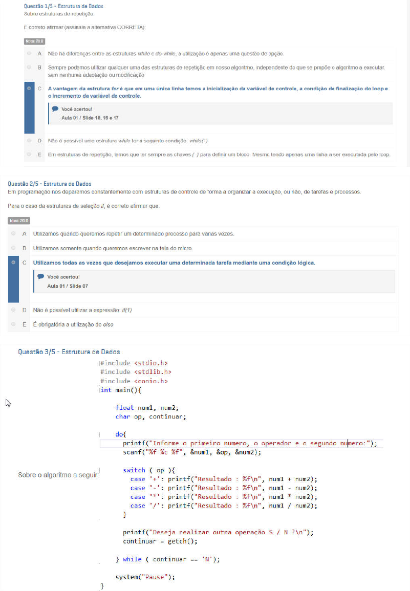 apo1 Estrutura de Dados - Estrutura de Dados I