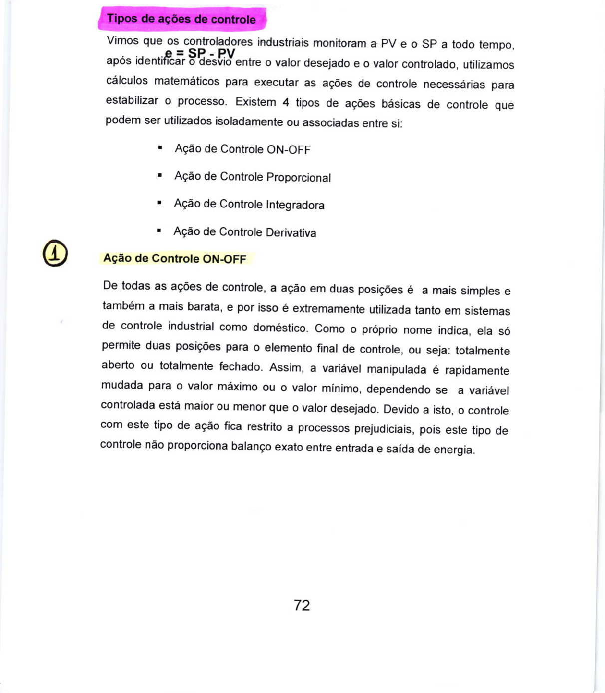 8 1 4 Tipos De Acao De Controle Sistemas De Controle Avancado