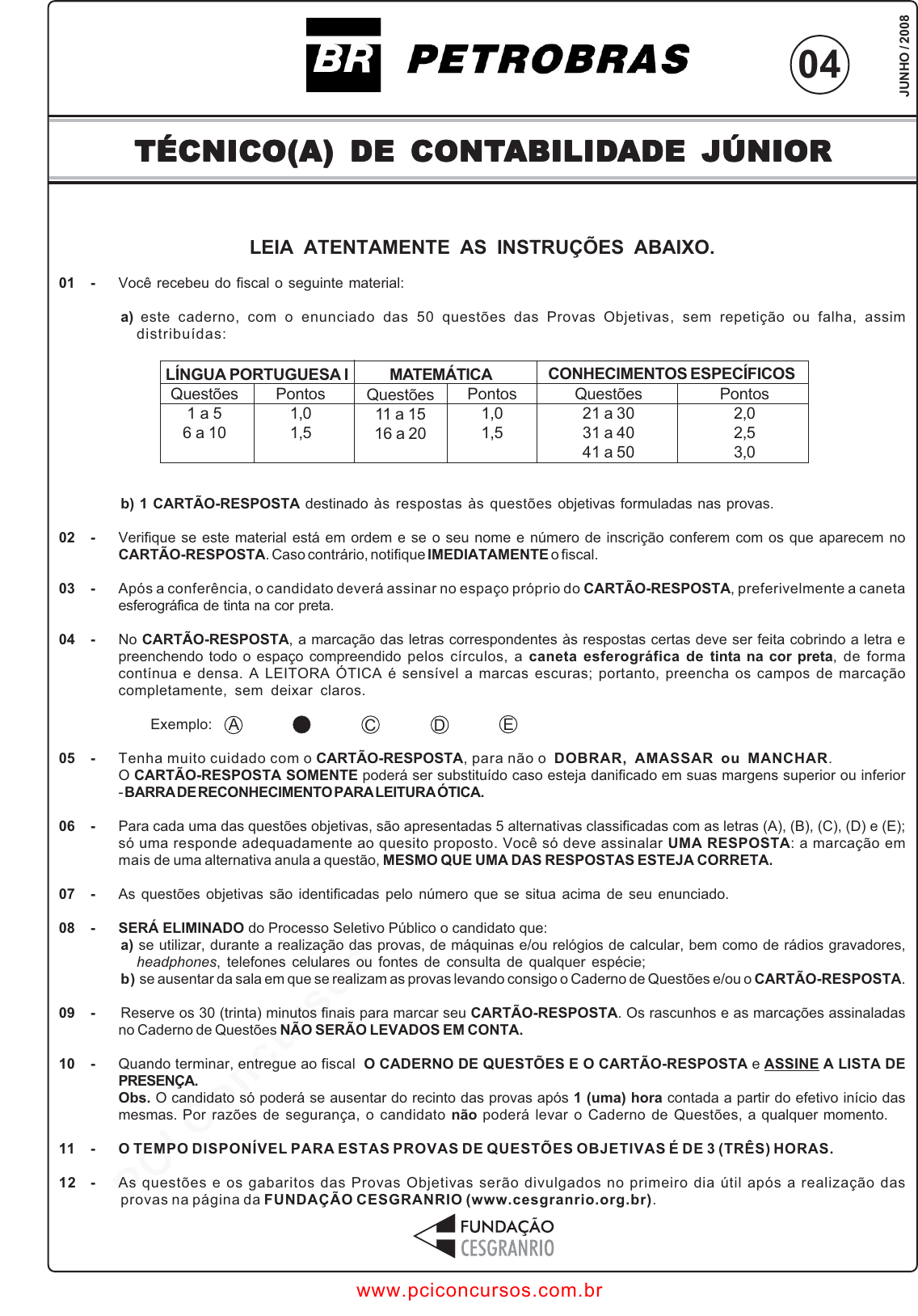 Questão número 651302 - Provas e Concursos