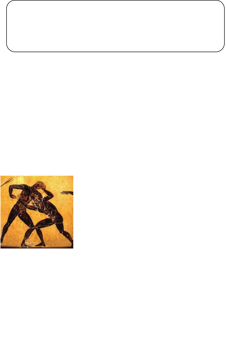 REDE FAETEC - Luta Olímpica é o nome dado a dois estilos de lutas (livre e  greco-romana) que são disputadas nas Olimpíadas. A luta greco-romana teve  sua origem na Grécia Antiga e