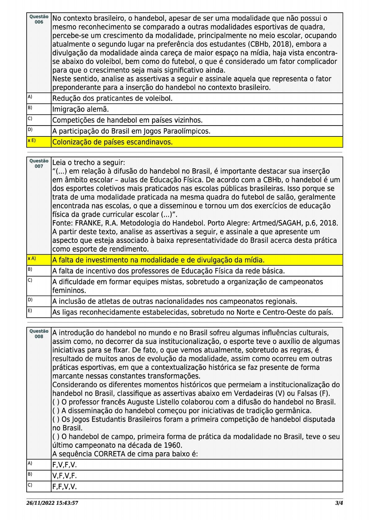 ATIVIDADE DE EDUCAÇÃO FÍSICA - 09 - HANDEBOL- TUDO SALA DE AULA