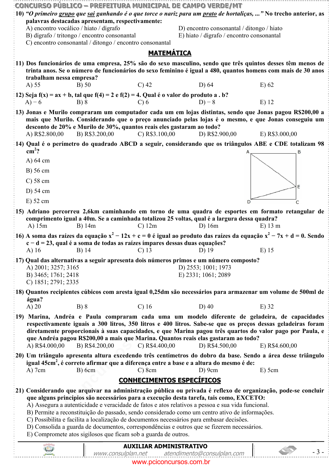 Questão número 651302 - Provas e Concursos