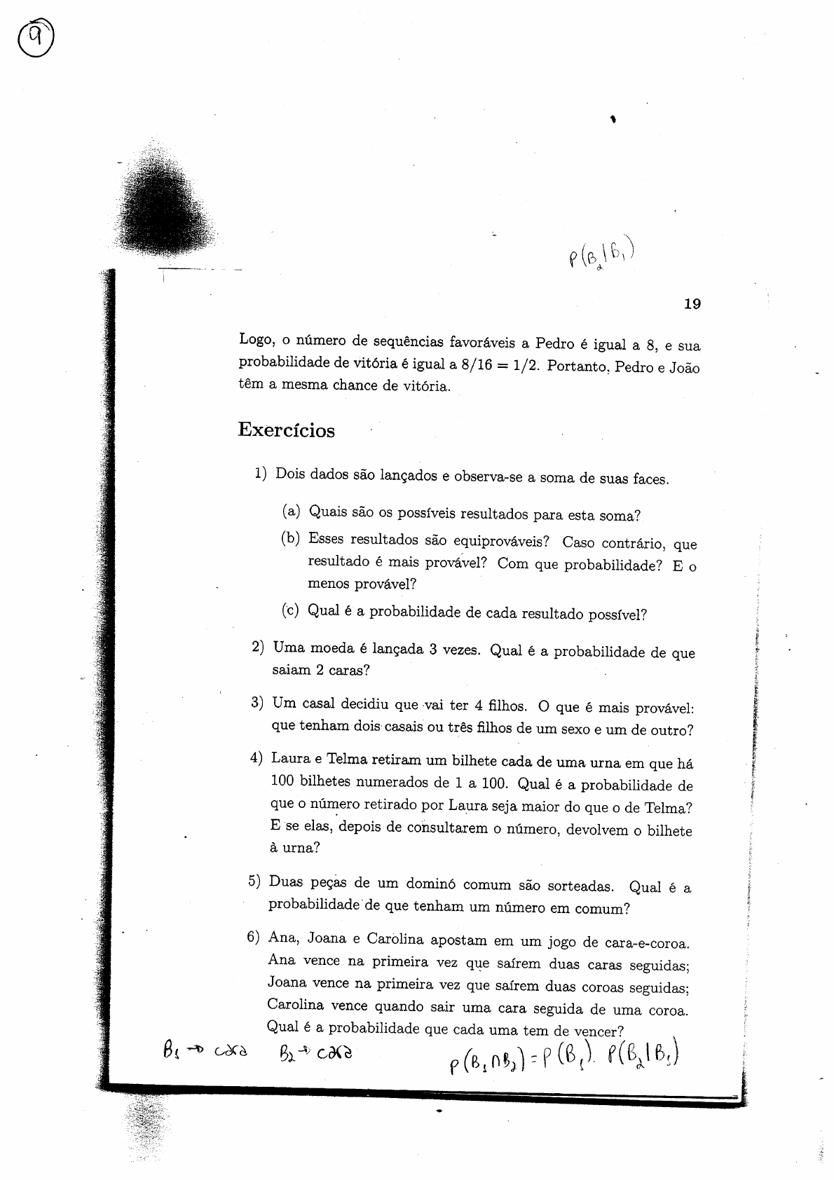 Lista de exercicios resolvidos Diego de verão do PROFMAT 9 - Resolução de  Problemas