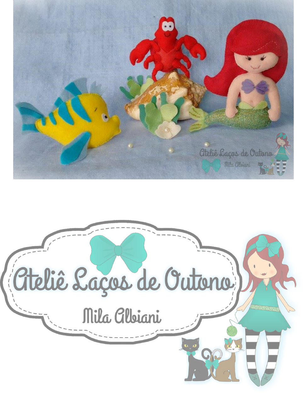 Grátis: apostila pequena sereia - Material Claro e Objetivo em PDF para  Estudo Rápido, image size:963x1249