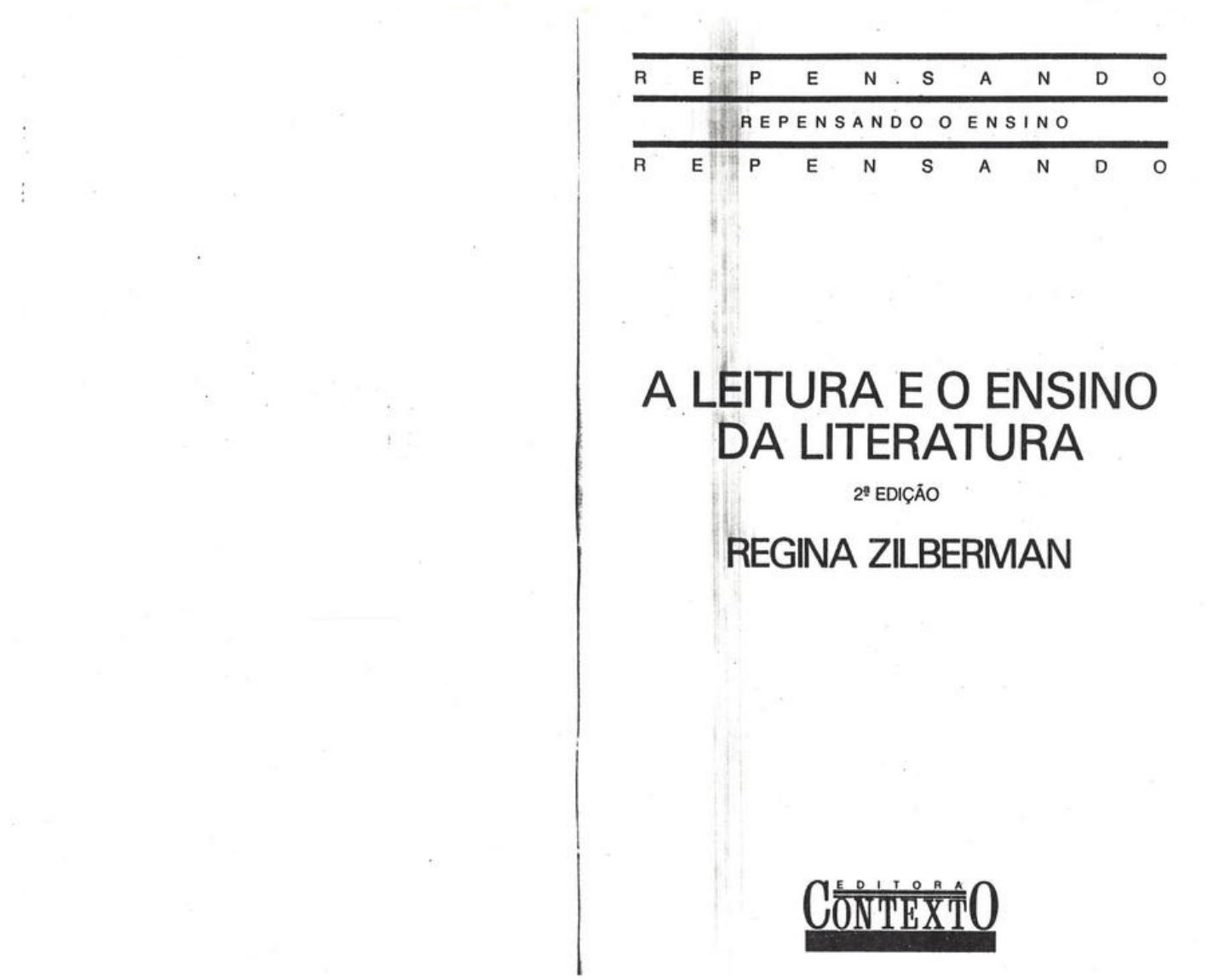 pdfcoffee.com a-leitura-e-o-ensino-da-literatura-regina-zilberman-pdf-free  - Português