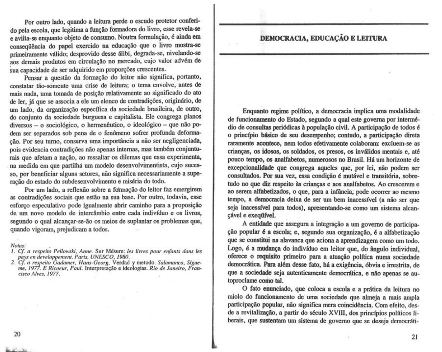 pdfcoffee.com a-leitura-e-o-ensino-da-literatura-regina-zilberman-pdf-free  - Português