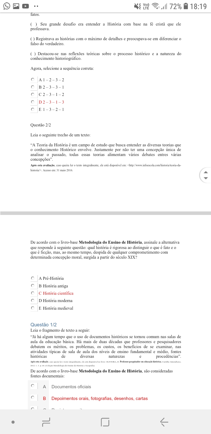 Screenshot 20190607-181904 Passei Direto - Pedagogia