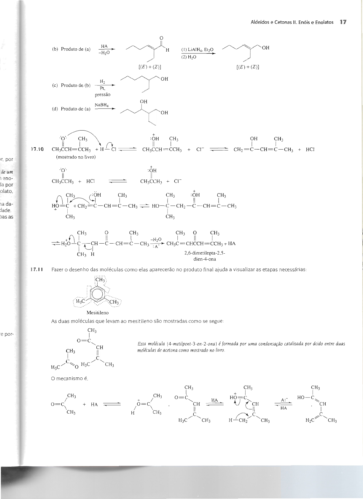 Cap 17 Respostas - Química Orgânica I