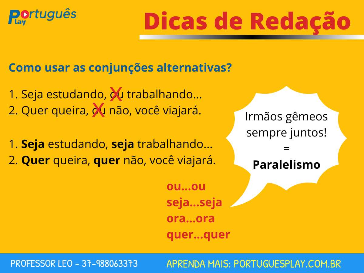 Exemplo De Paralelismo Em Ai Flores Ai Flores Do Verde