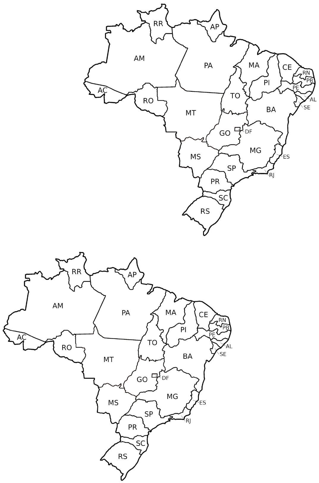 Mapa Capitais Do Brasil Colorir E Separar Por Regiões Geografia 3456
