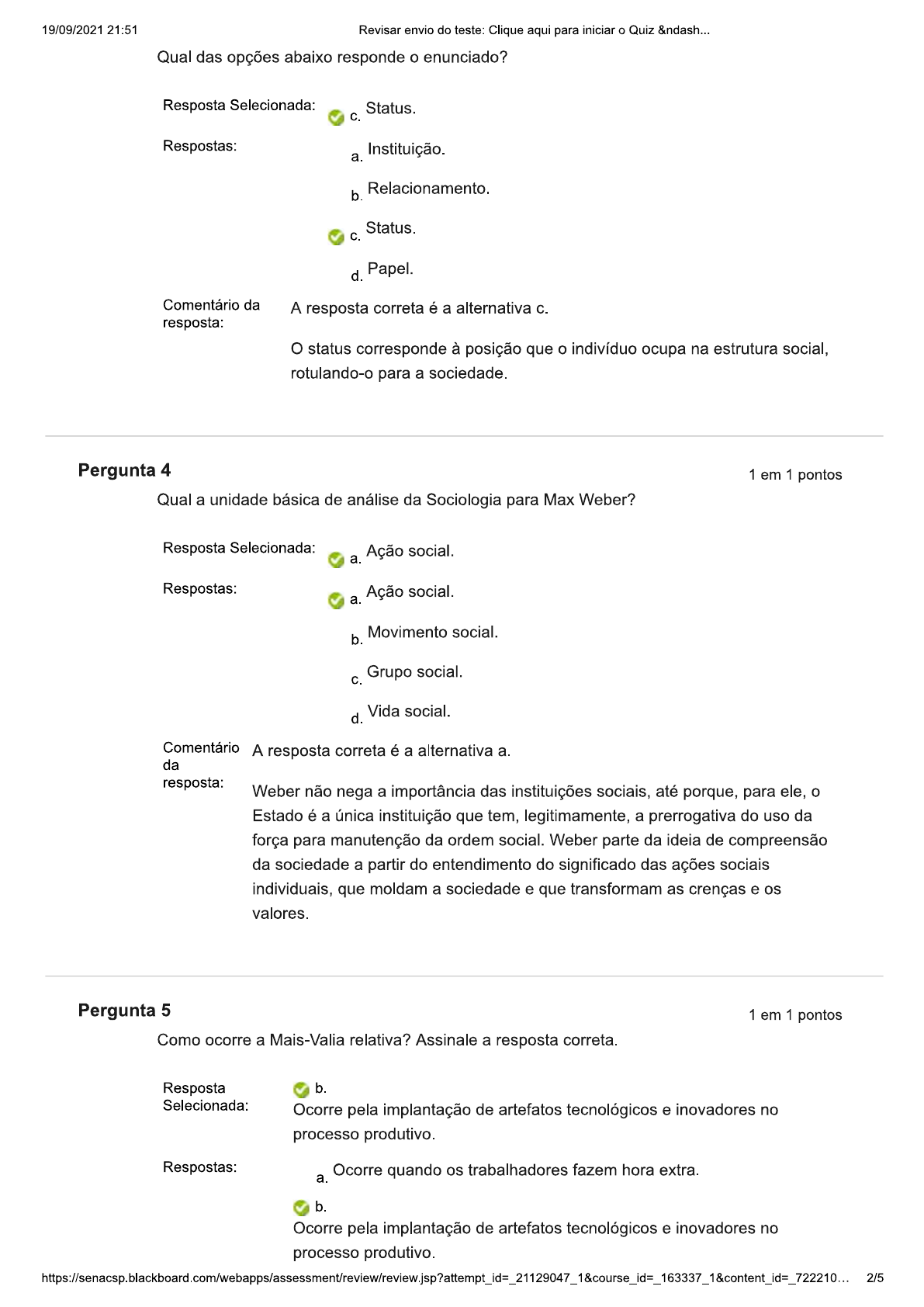 QUIZ ANÁLISE DOS CONTEXTOS - Desafios Contemporâneos