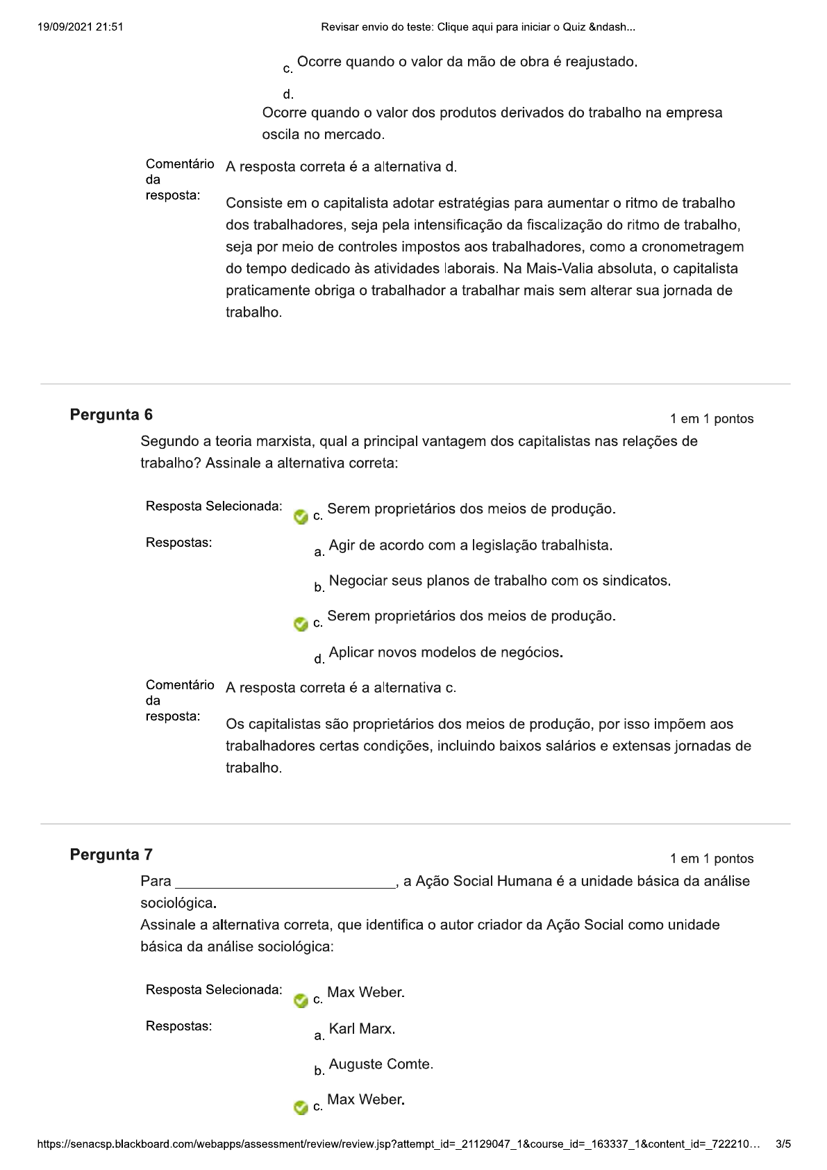 QUIZ ANÁLISE DOS CONTEXTOS - Desafios Contemporâneos