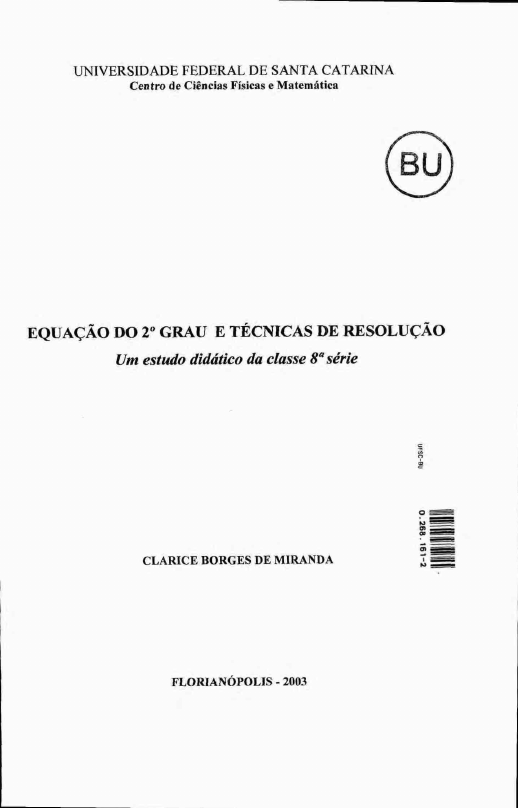 Equações do 2º Grau, 103 plays