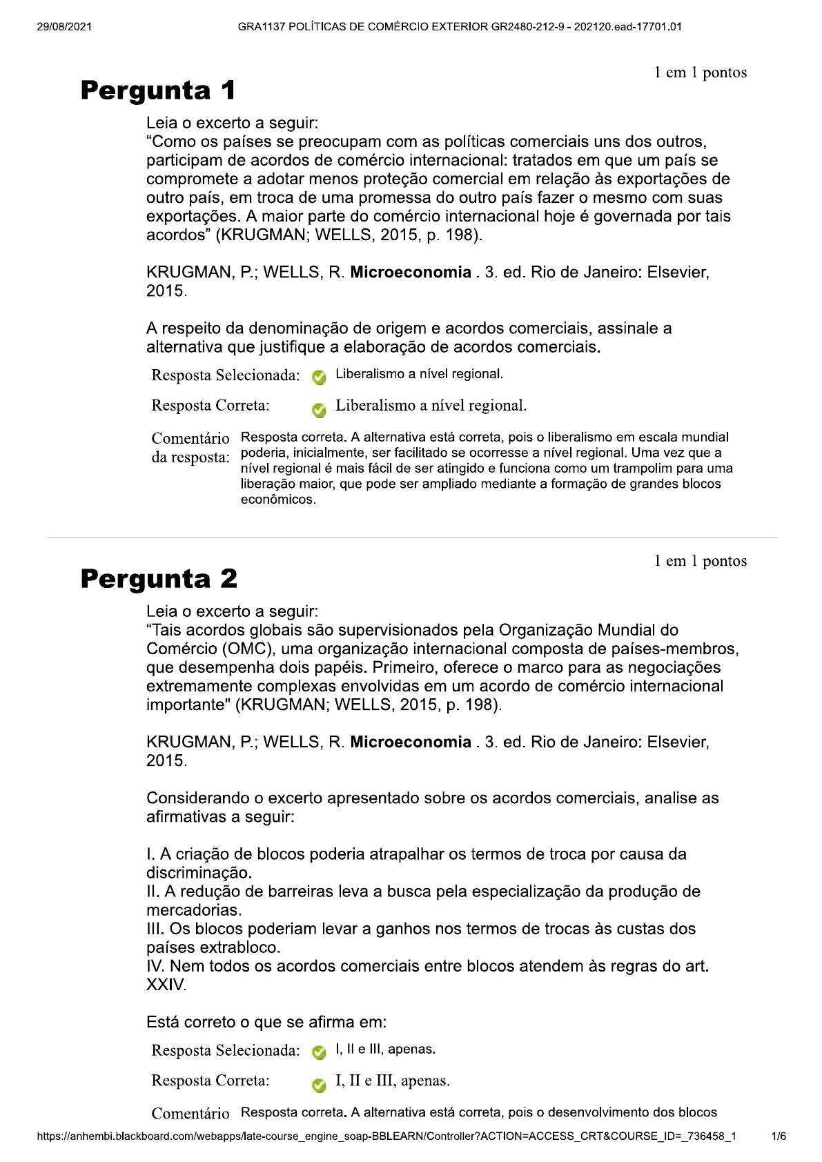 POLÍTICAS DE COMERCIO EXTERIOR ATV 3 - Políticas de Comex