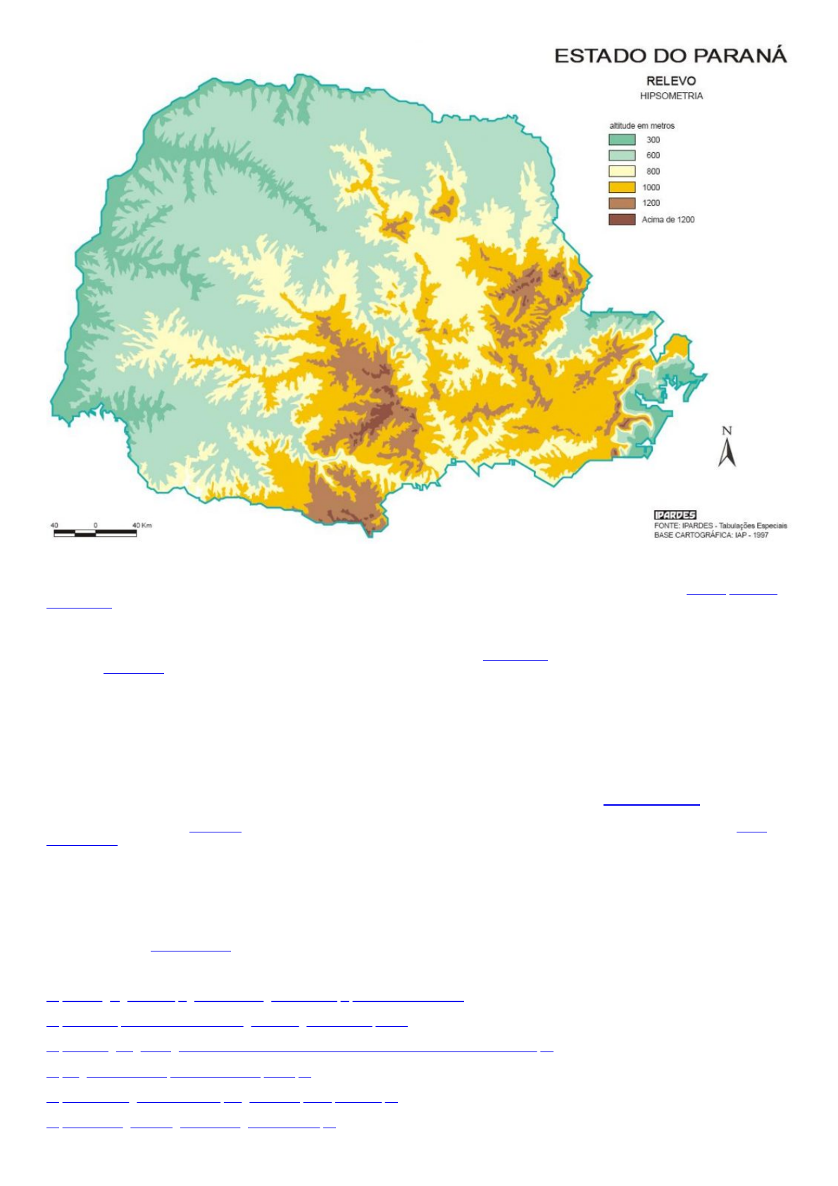 Relevo de Santa Catarina - Geografia - InfoEscola