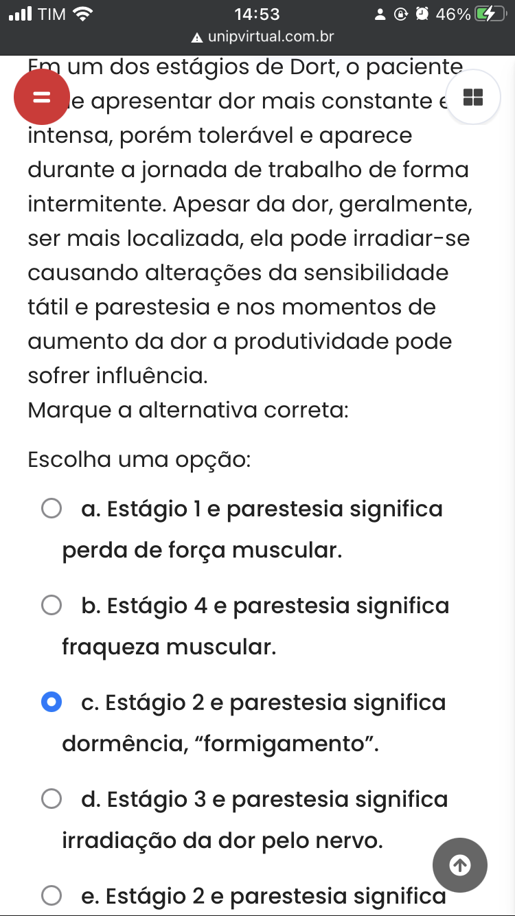 Questionário - Fisioterapia Preventiva