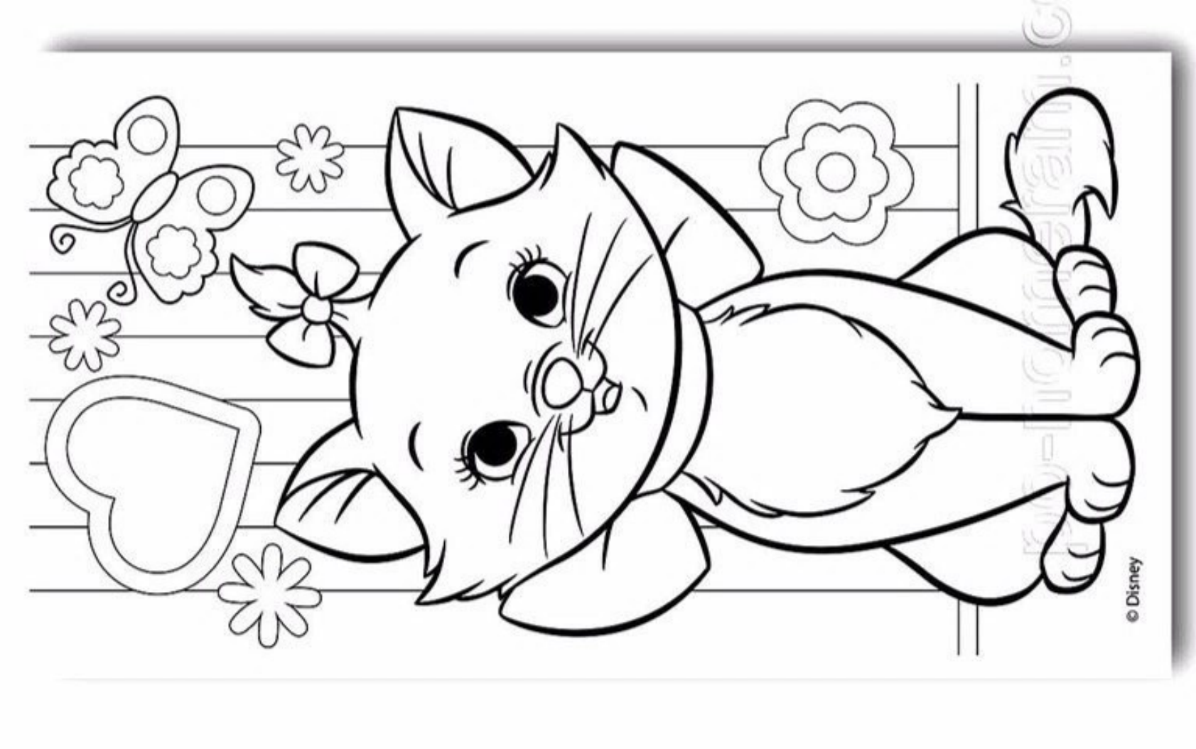 Resultado de imagem para gatinha marie png  Disney coloring pages, Cat  coloring page, Coloring books