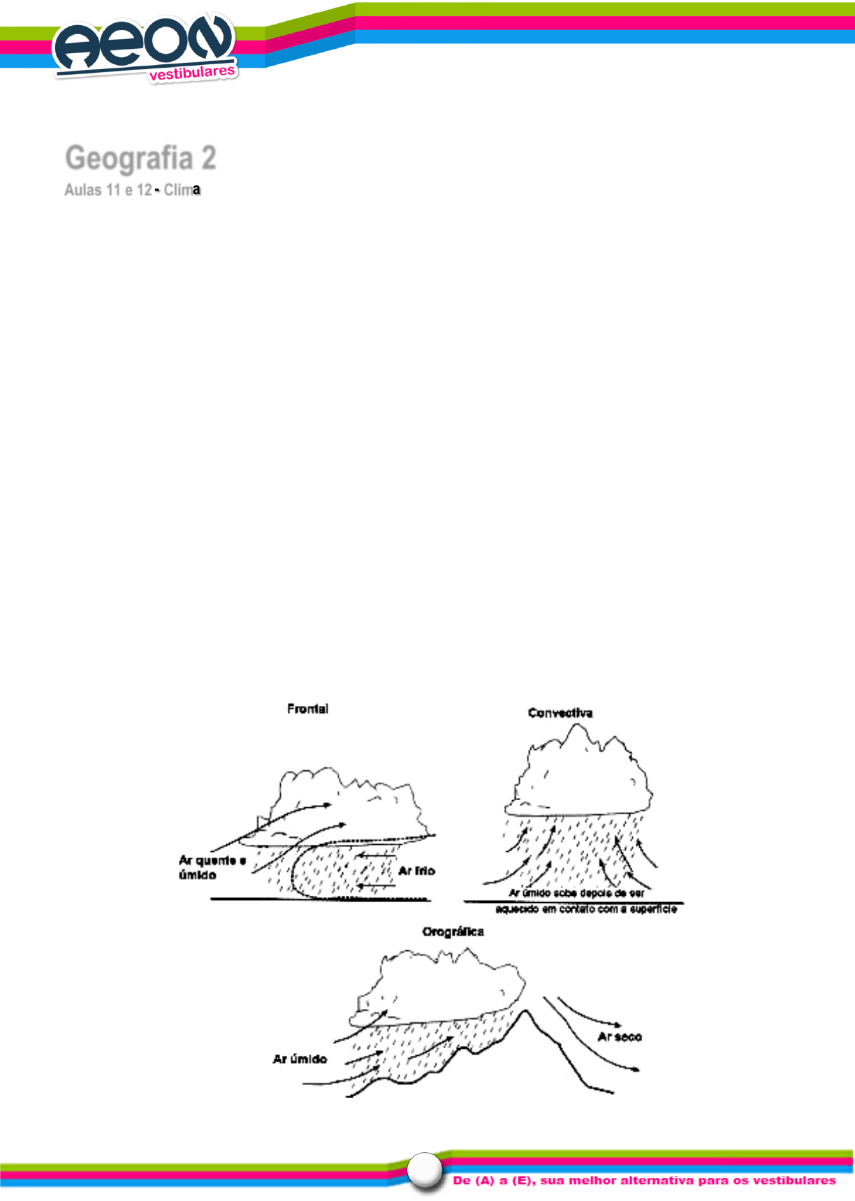 Grátis: Geografia - Clima 2 - Questões Resolvidas com Gabarito em PDF, image size:1224x1720