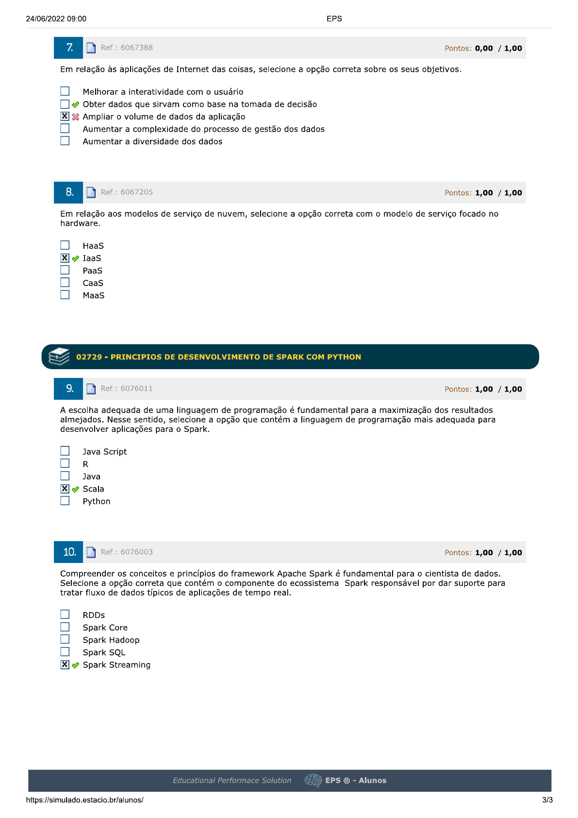 TÓPICOS DE BIG DATA EM PYTHON AV 7 - Big Data
