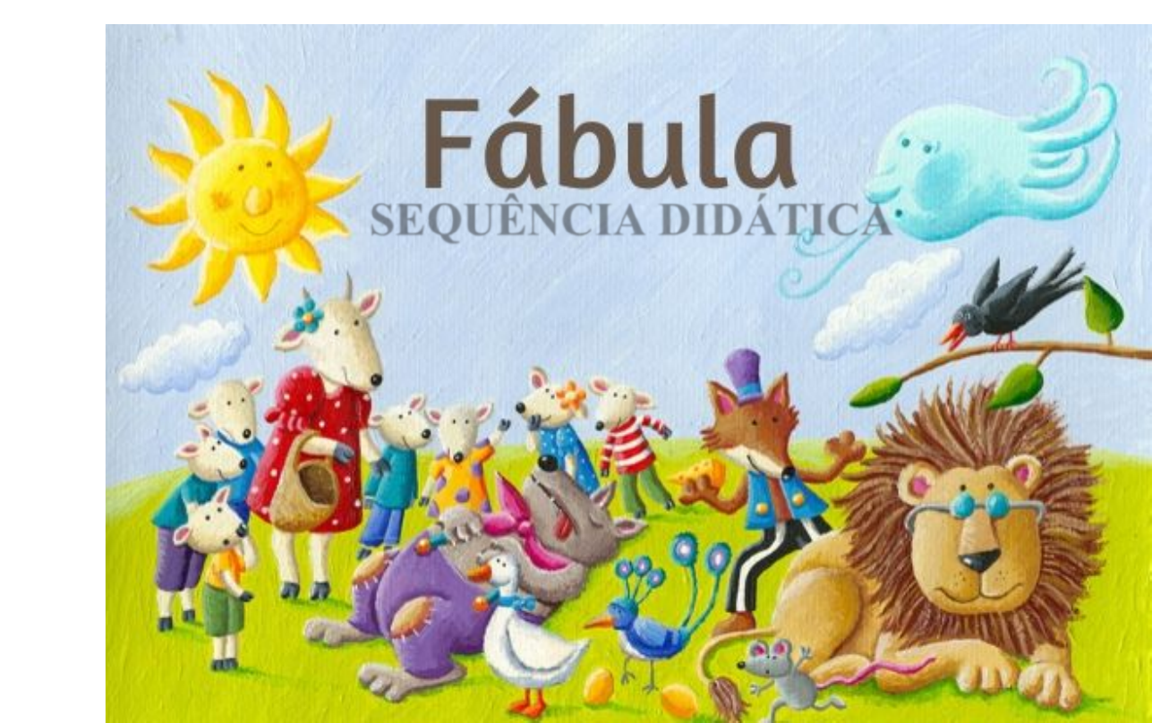 Fábula - A Lebre e a Tartaruga - Desenho Livre - Atividade