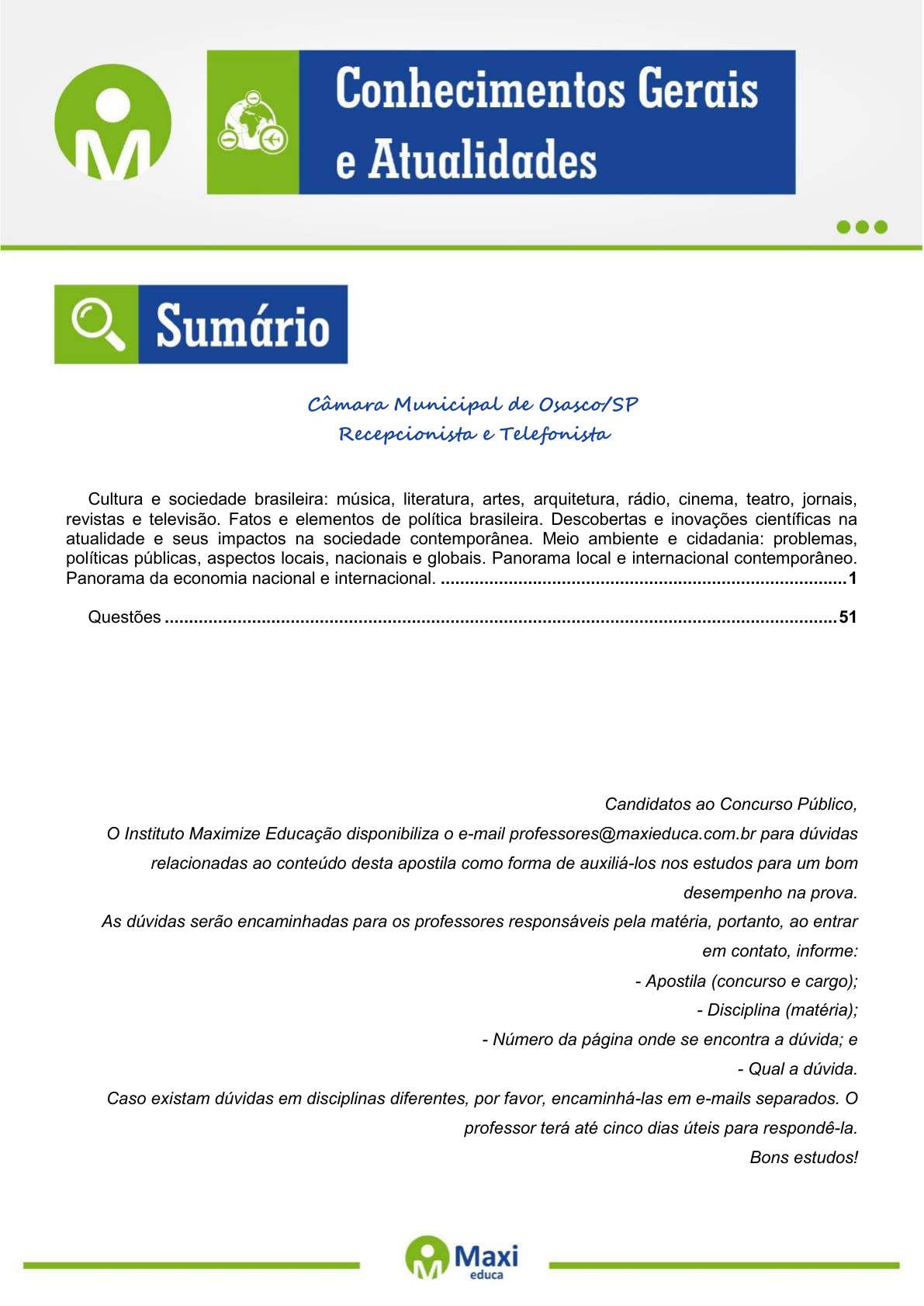 03 Conhecimentos Gerais Atualidades - Atualidades