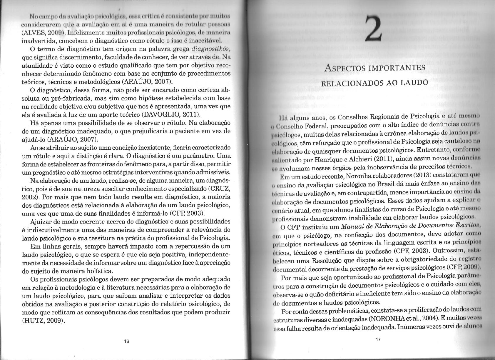 Elaboração De Laudos Psicológicos Avaliação Psicológica 3281