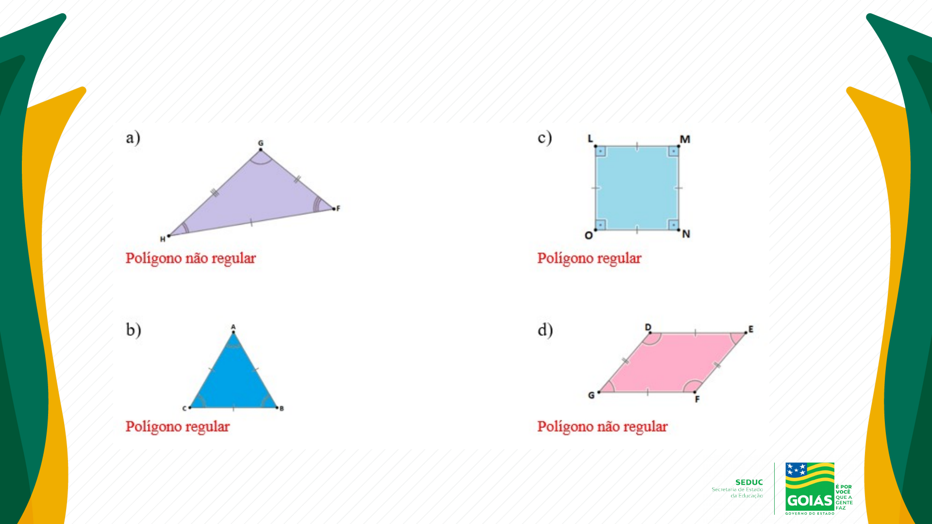 PPT - Polígonos e ângulos Prof. Ilizete PowerPoint Presentation, free  download - ID:6238690