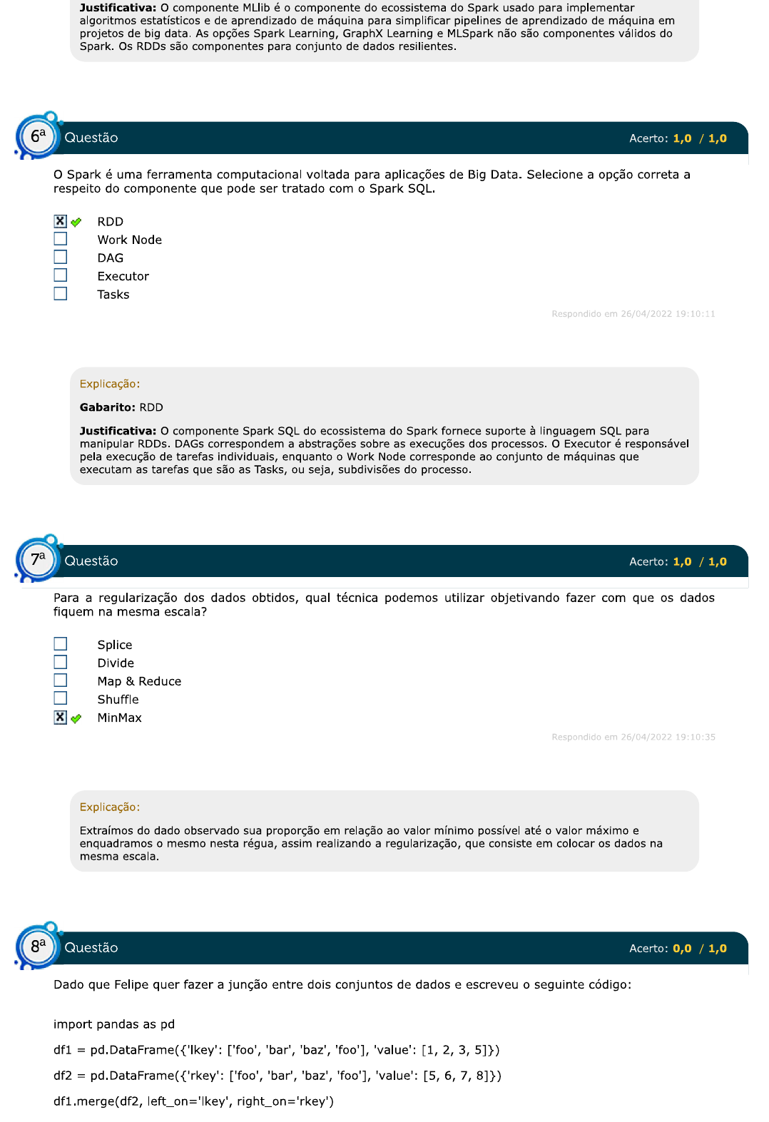 Tópicos de Big Data em Python - Simulado 1 - Big Data