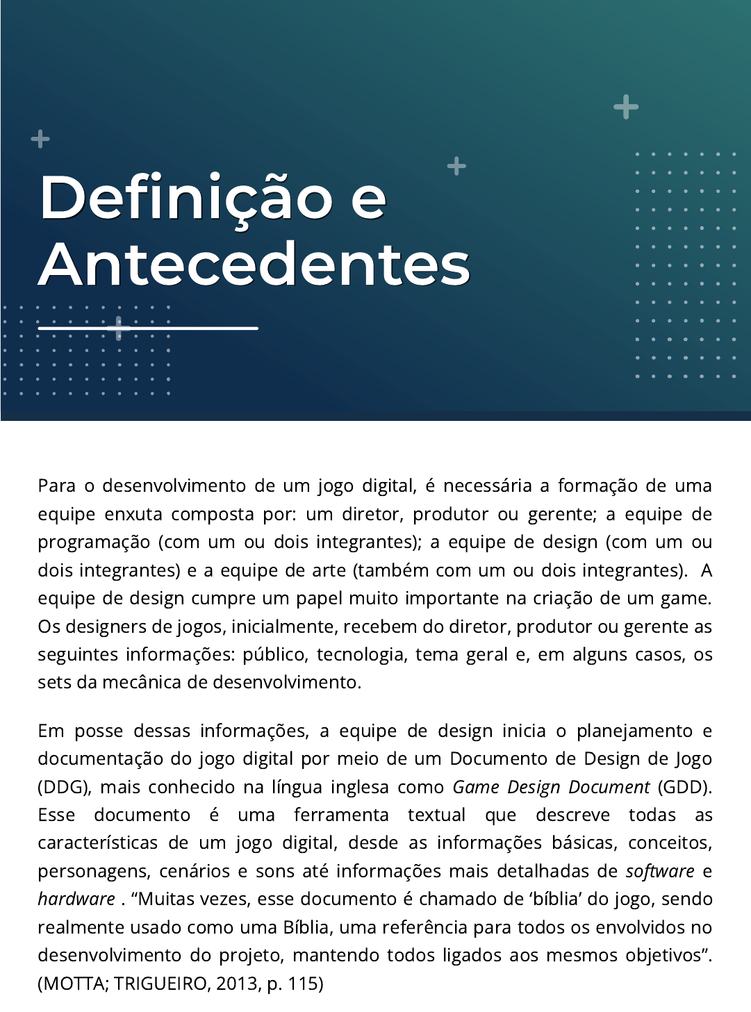 Criando um Jogo para Steam #04 – Planejando parte do GDD (Game Design  Document) – Fábrica de Jogos