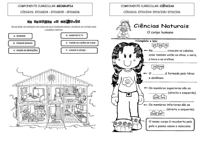 Atividades de alfabetização e letramento – Loja atividades Suzano