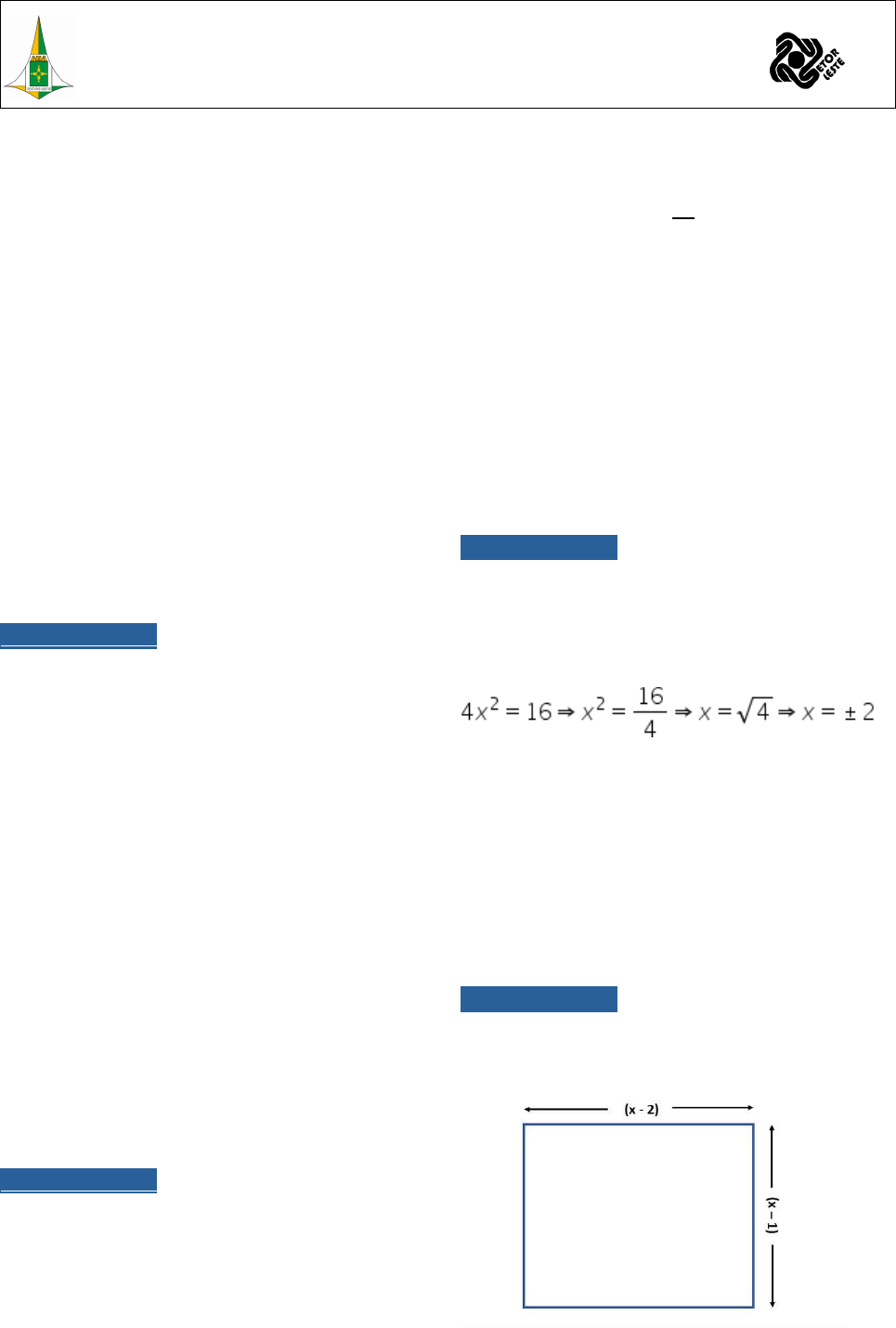 Equação do 2º grau incompleta worksheet