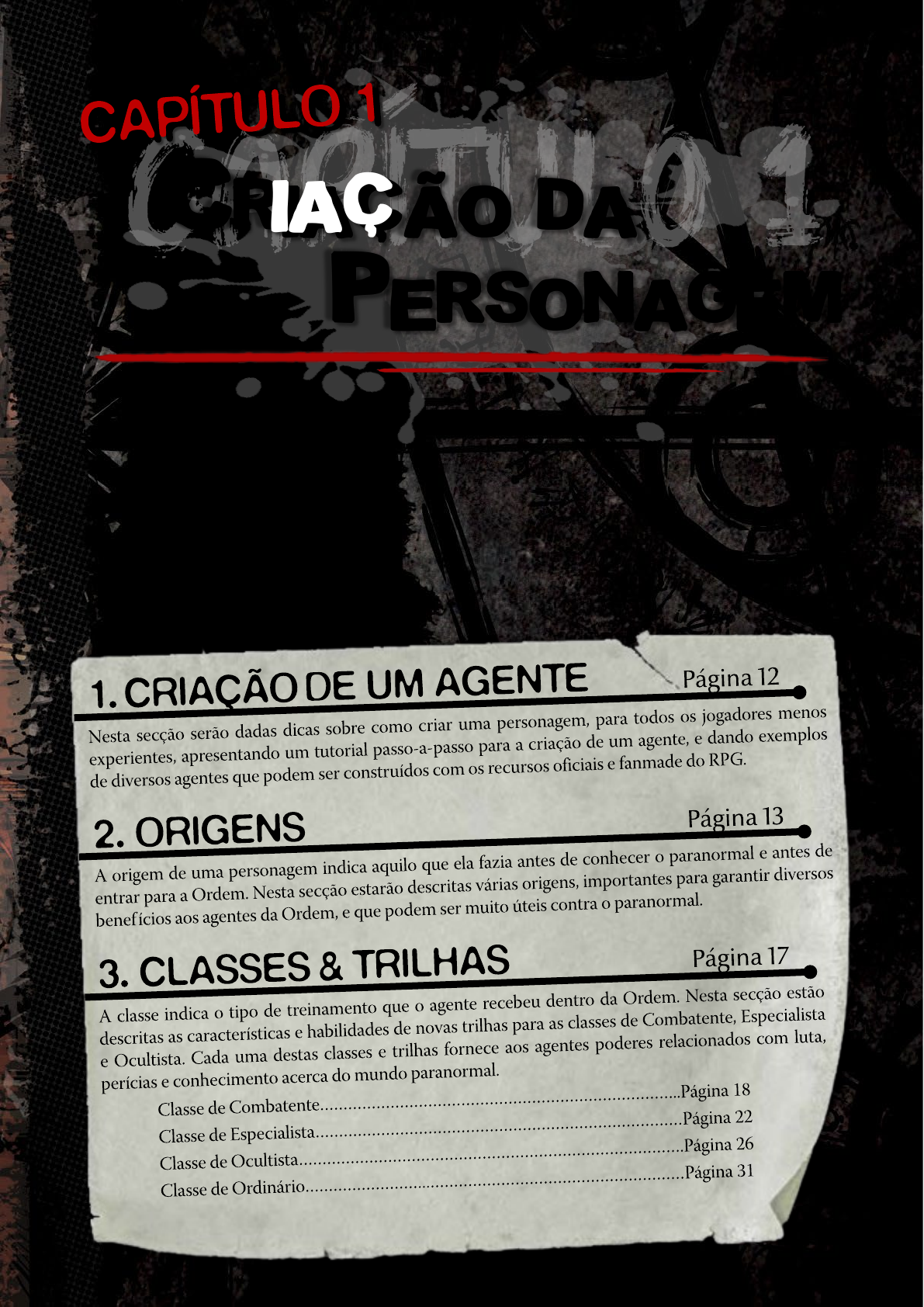 Ordem Paranormal RPG - Suplemento Da Comunidade, PDF, Jogos de RPG