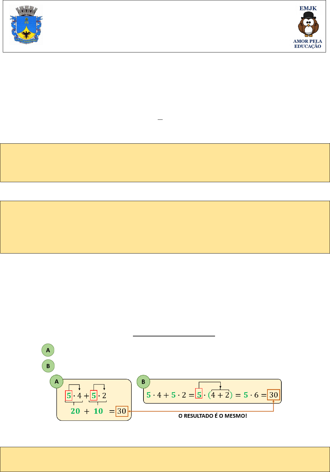 Simplificação de expressões algébricas - Matemática básica 