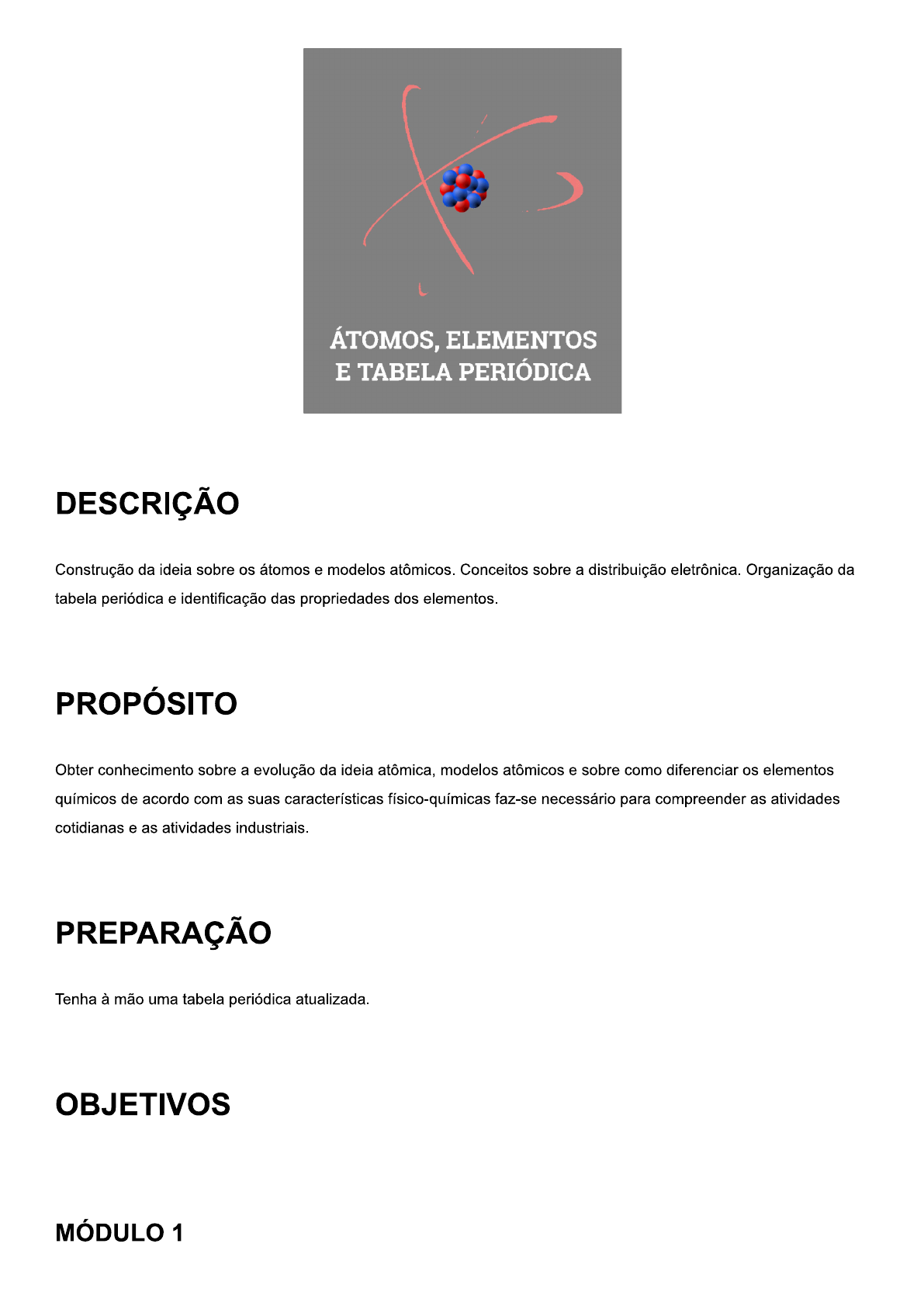 Mód 3 - Tabela Periódica e Propriedades, PDF, Tabela periódica