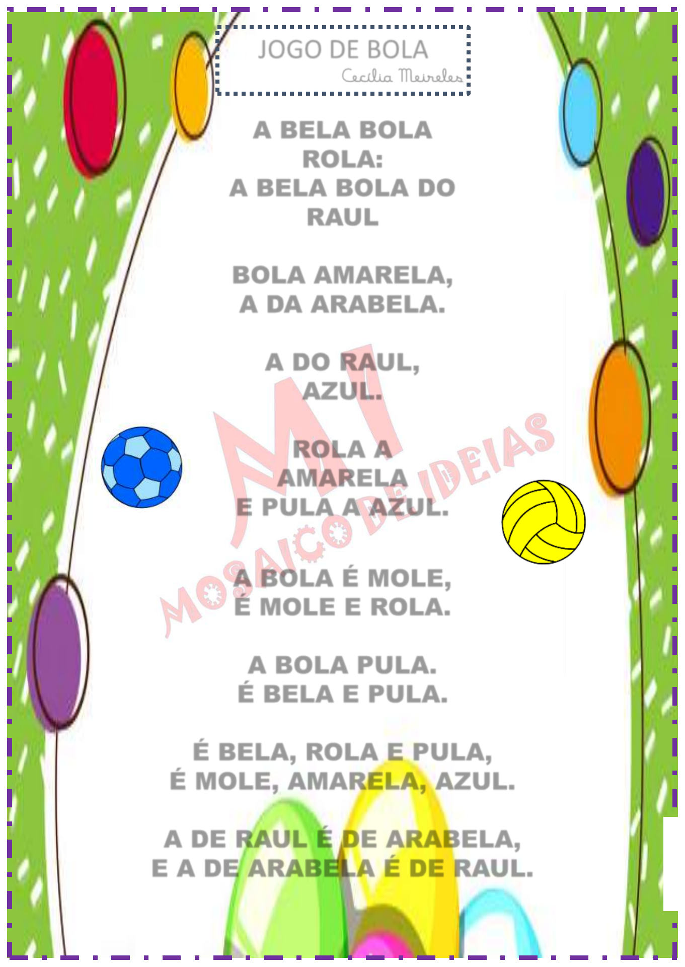 Poesia Que Rola No Jogo De Bola