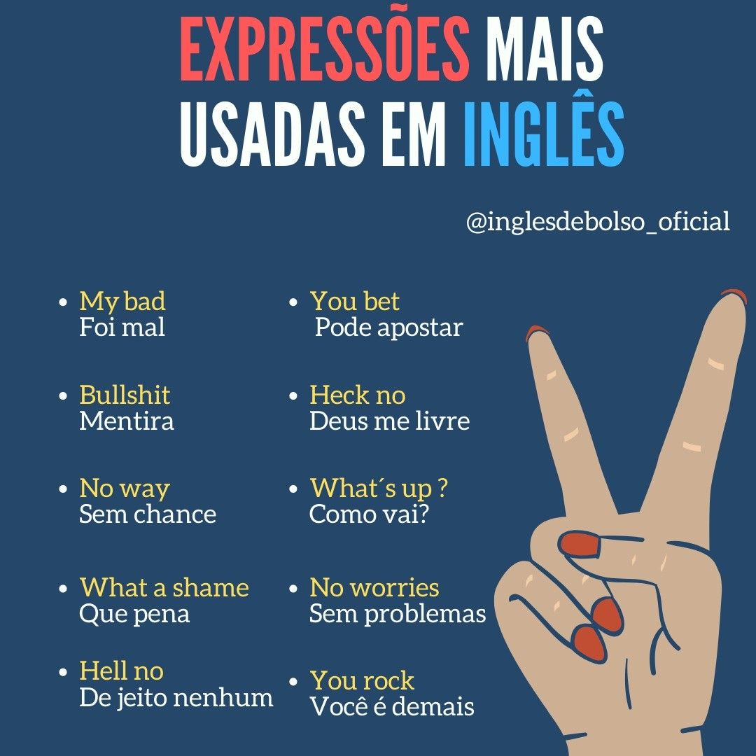 10 expressões e gírias em inglês – Inglês Winner
