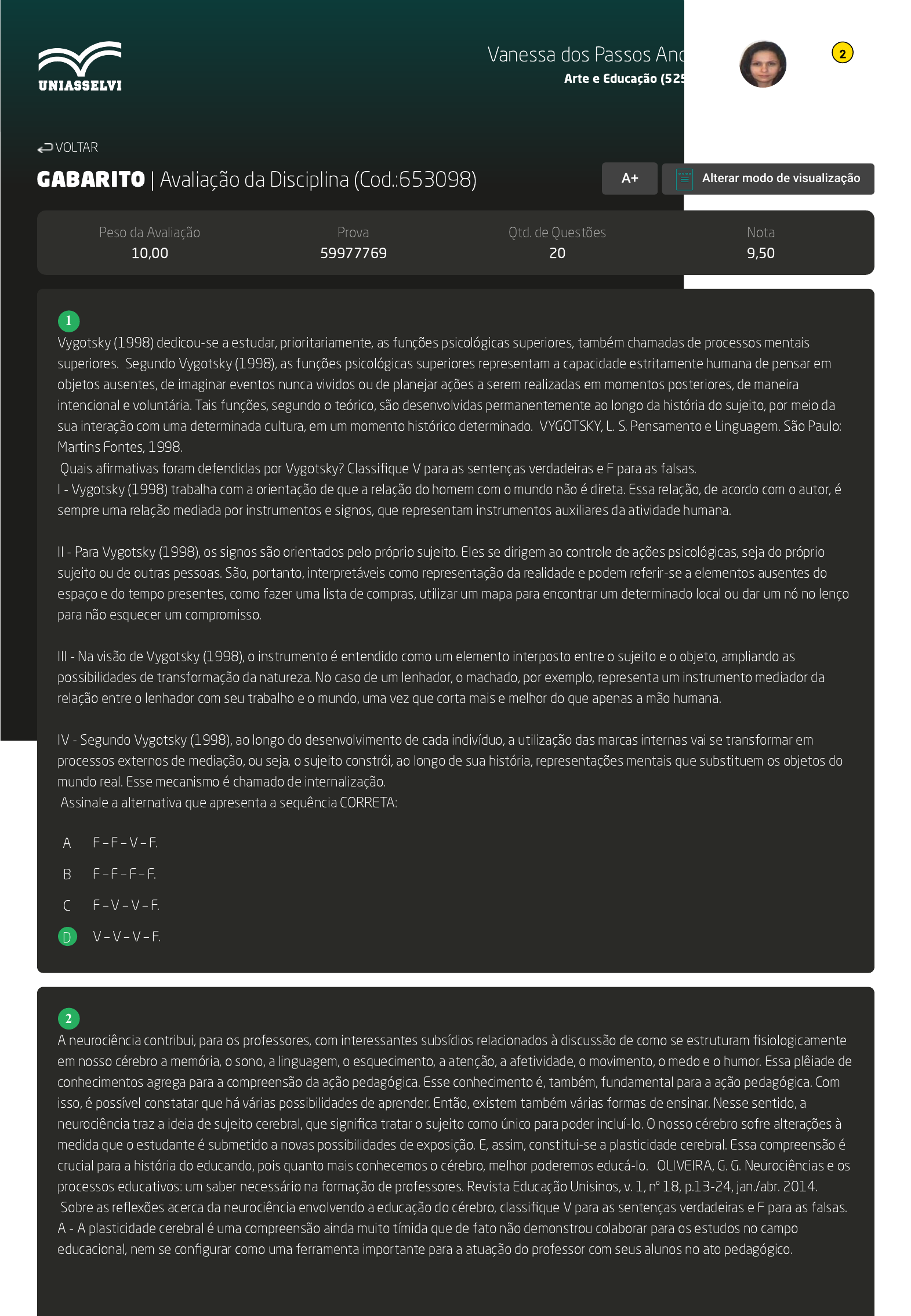 A neurociência e suas contribuições para o desenvolvimento