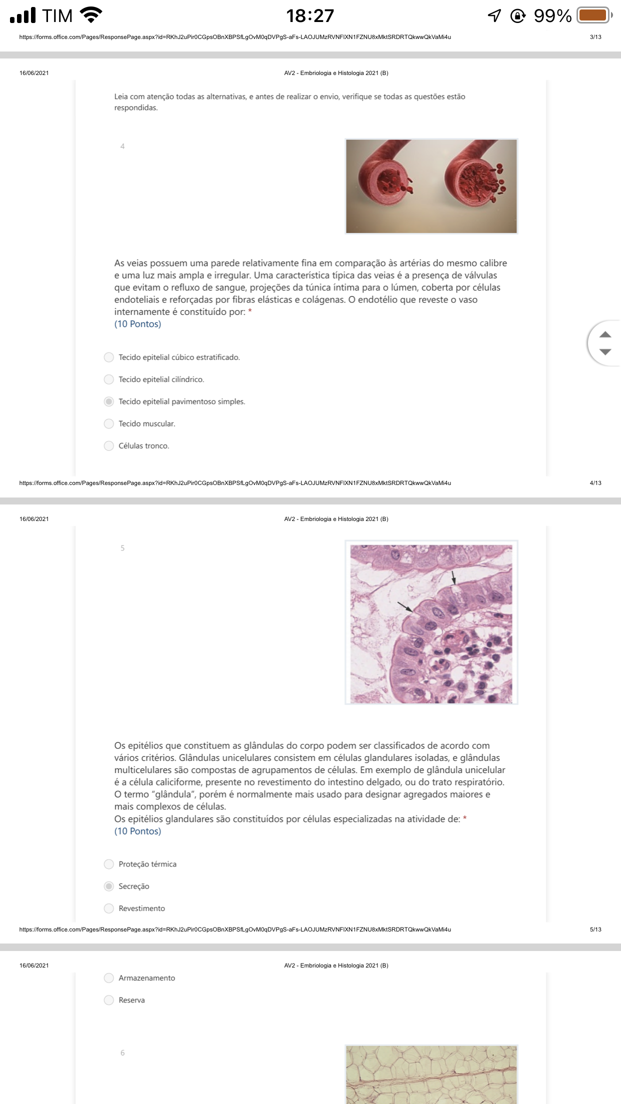 Histologia - Histologia E Embriologia