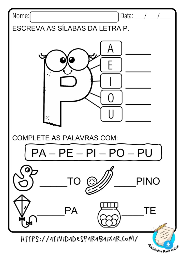 Imagem relacionada  Atividades de alfabetização, Atividades letra