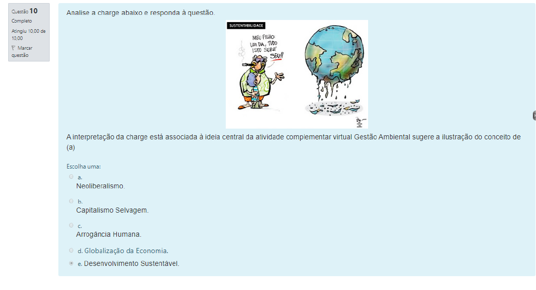 Gestão Ambiental 80 Atividade Complementar Unileste - Atividades