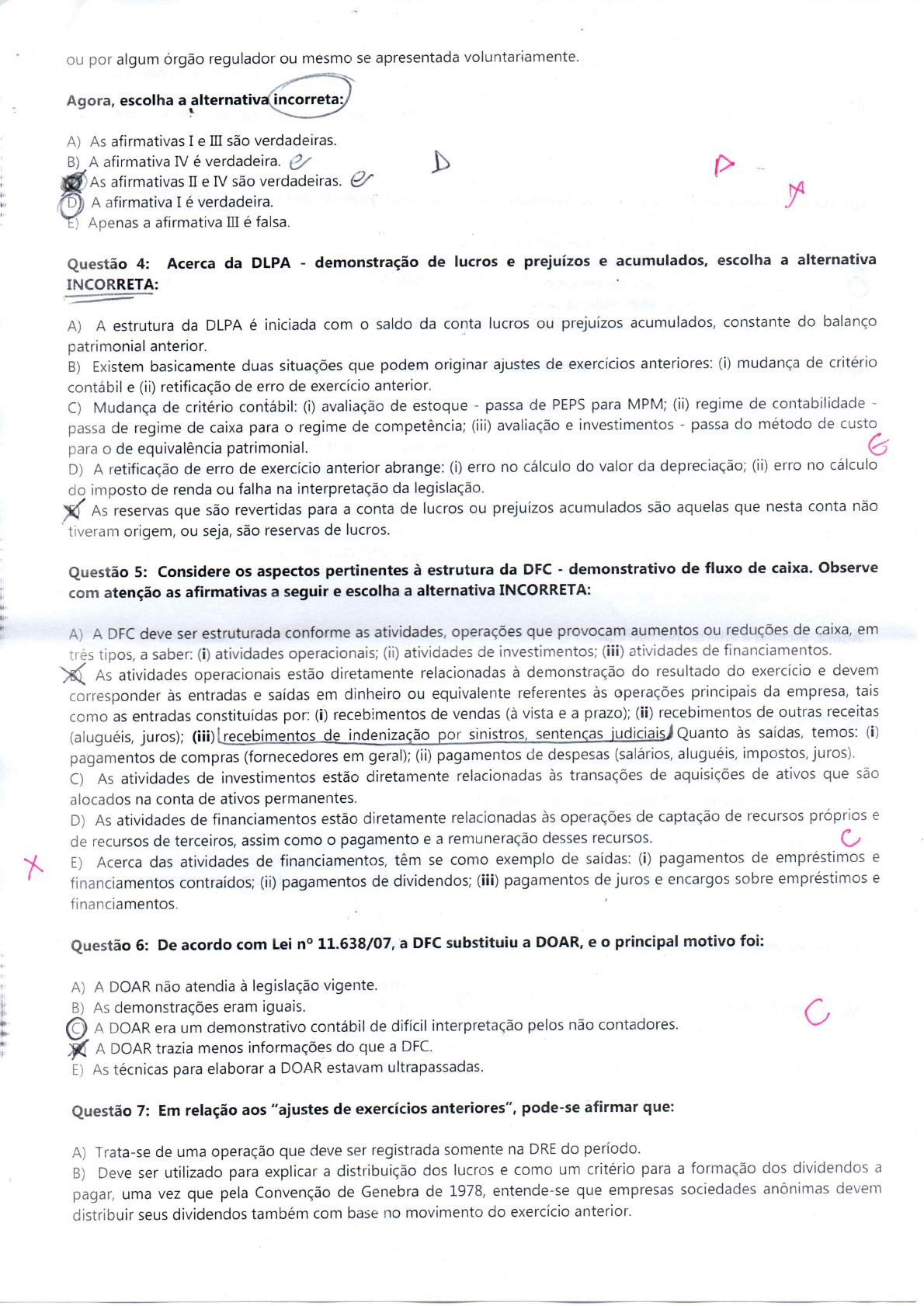 Estrutura Das Demonstraçoes Contabeis Prova Unip Estrutura Das Demonstrações Contábeis 3568