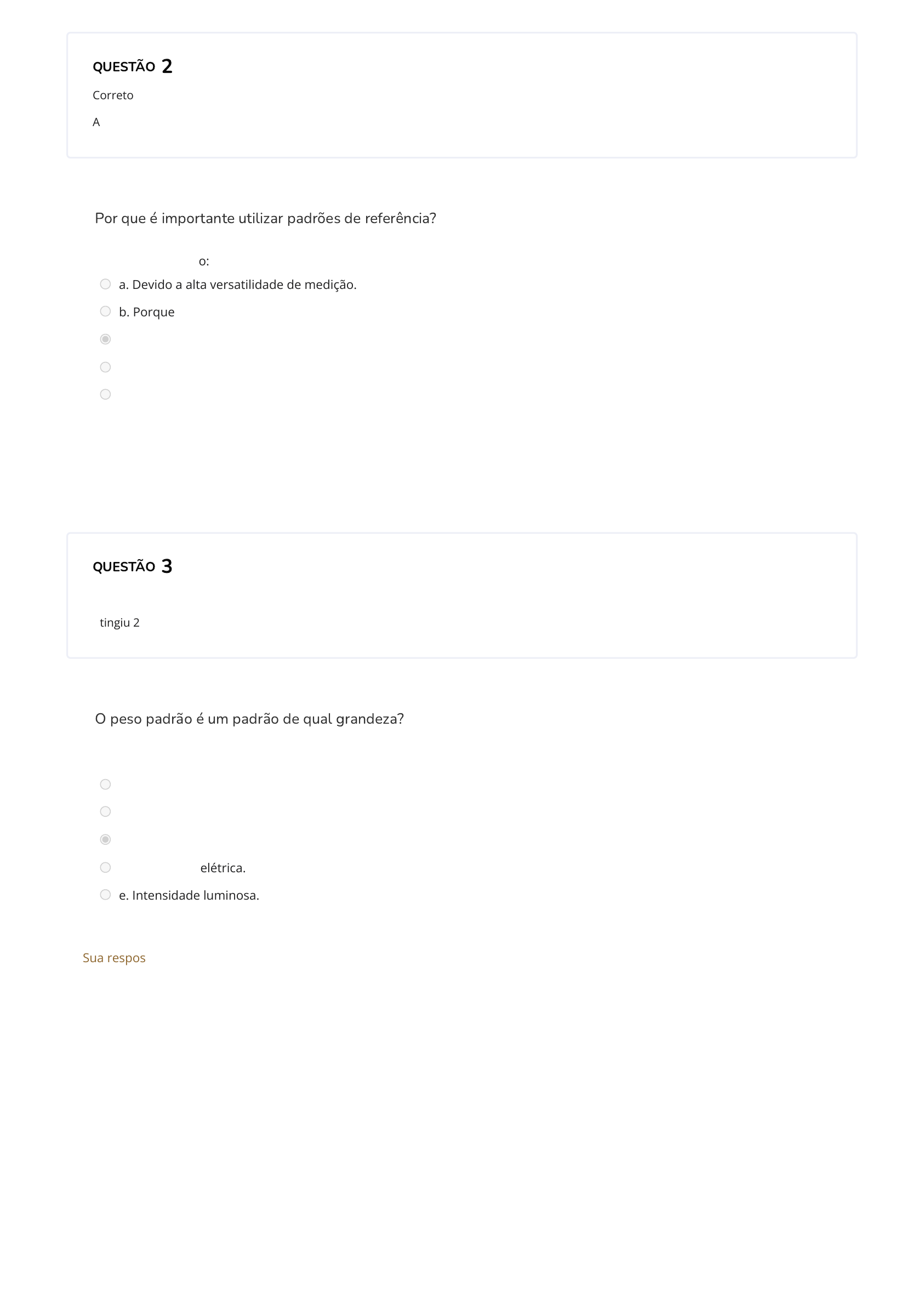 Exercício De Fixação - Padrões De Referência Revisão Da Tentativa ...