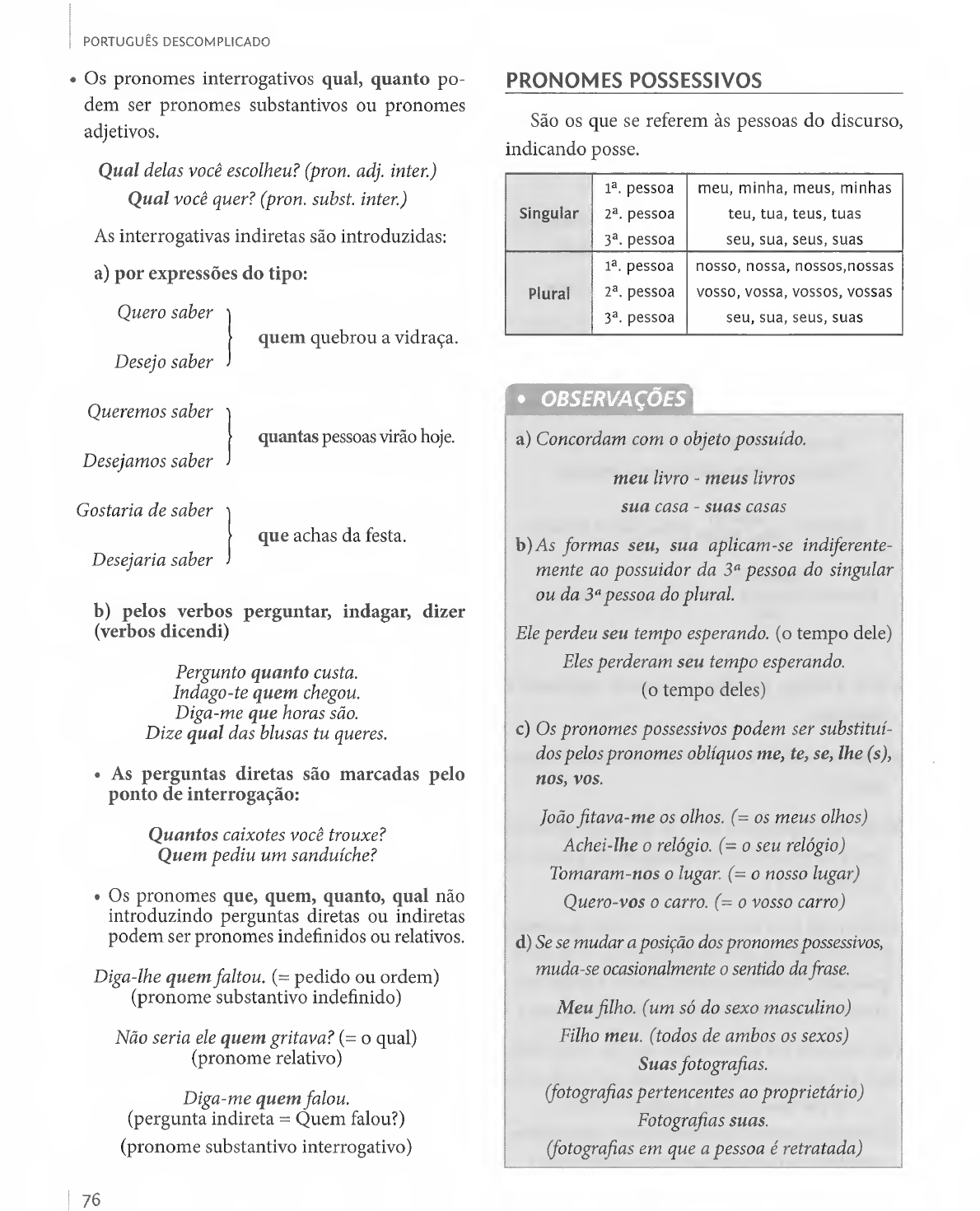 Portugues Descomplicado 7 - Português