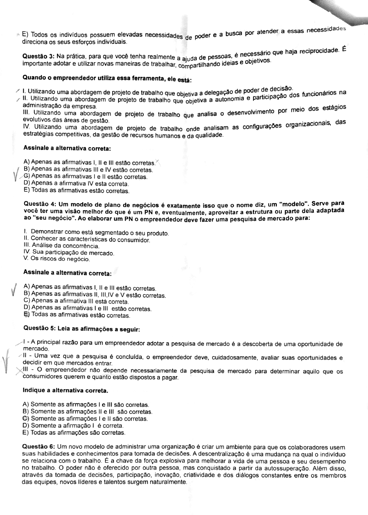 Prova De Empreendedorismo Unicesumar 2019 - RETOEDU