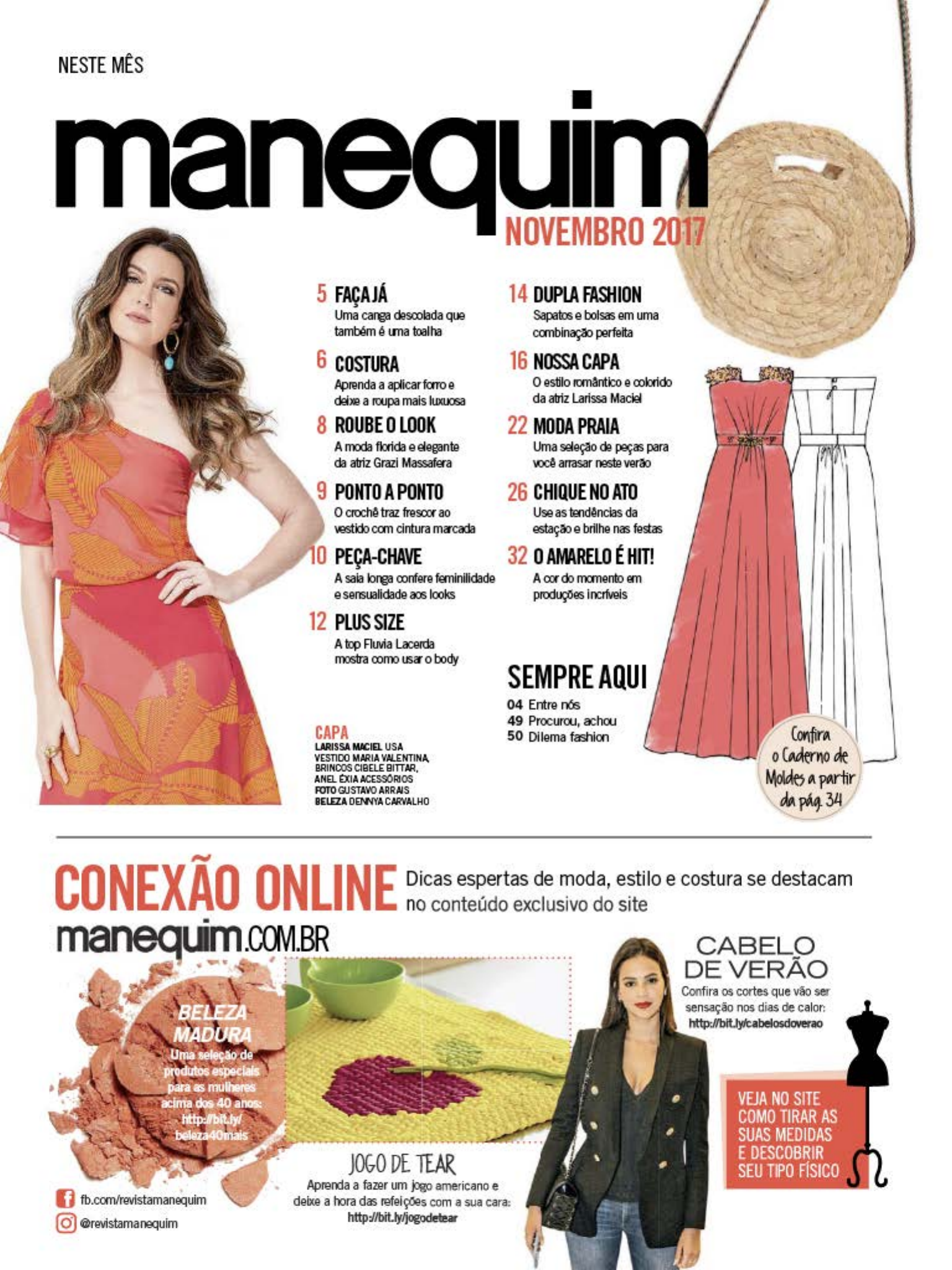 Manequim Edição Especial - Vestidos de Verão - Manequim Edição